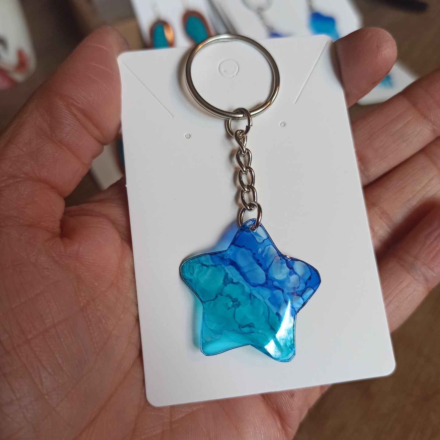 Decouvre Le porte clefs Blue, l’étoile qui voyage dans les oceans