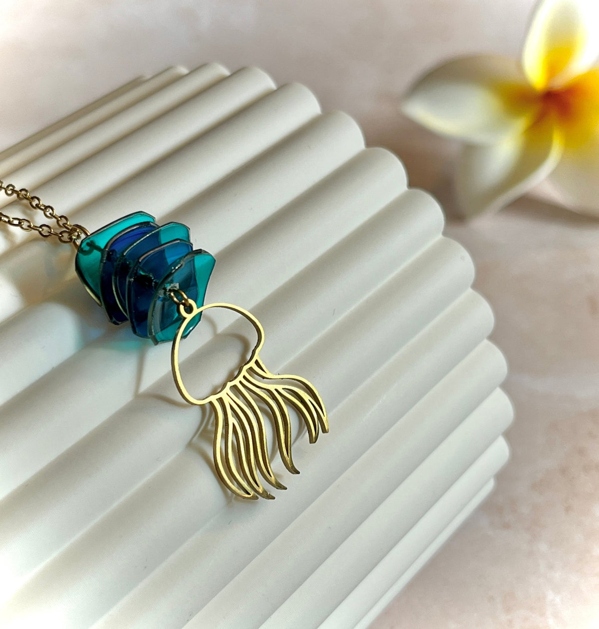 Collier Médusa - Océan - Kab Lab
