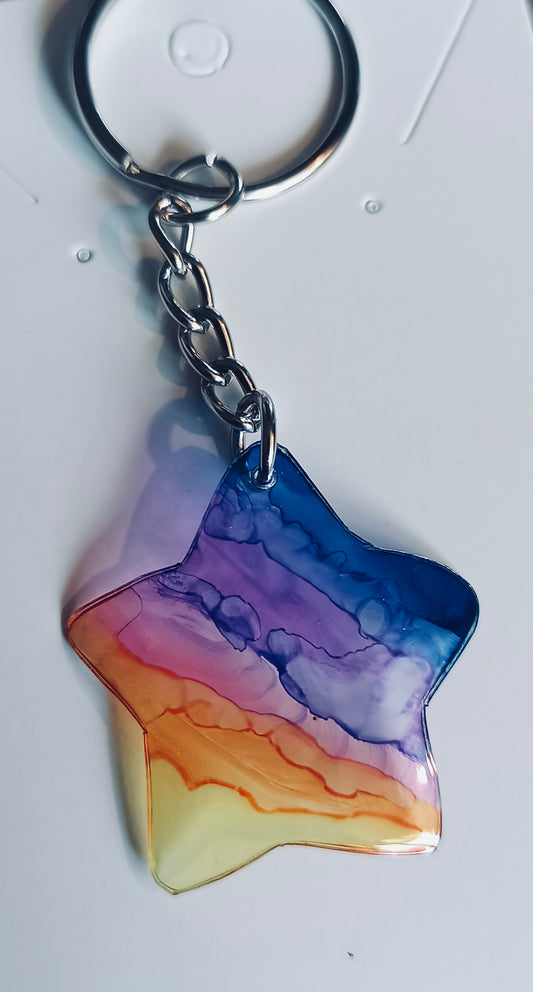 le porte clef stella, en plastique recyclé, qui met du peps dans ta poche ou sur ton sac