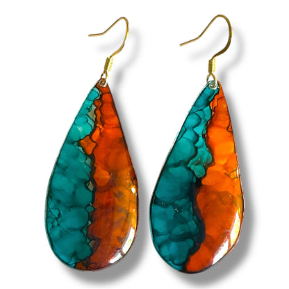 Boucles d’oreilles Goa - Indian Wood - Kab Lab