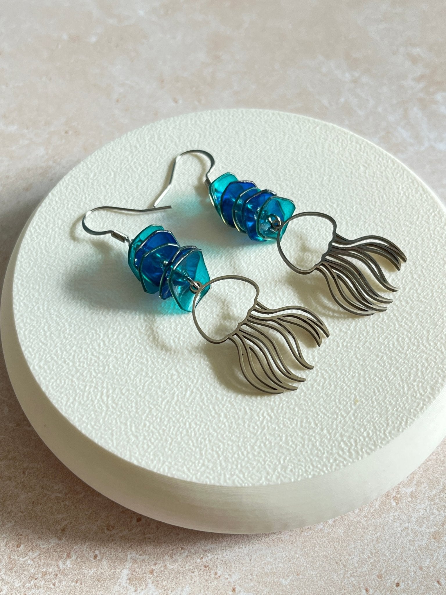 Boucles d’oreilles Médusa - Océan - Kab Lab