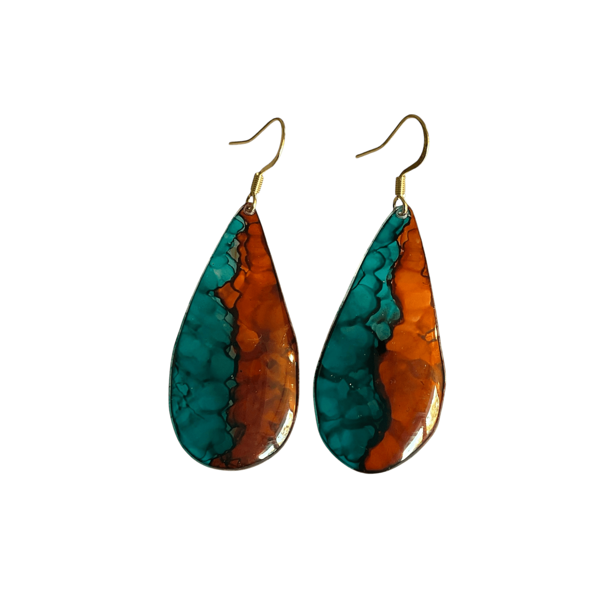 Boucles oreille mini goa upcyclees Kab Lab