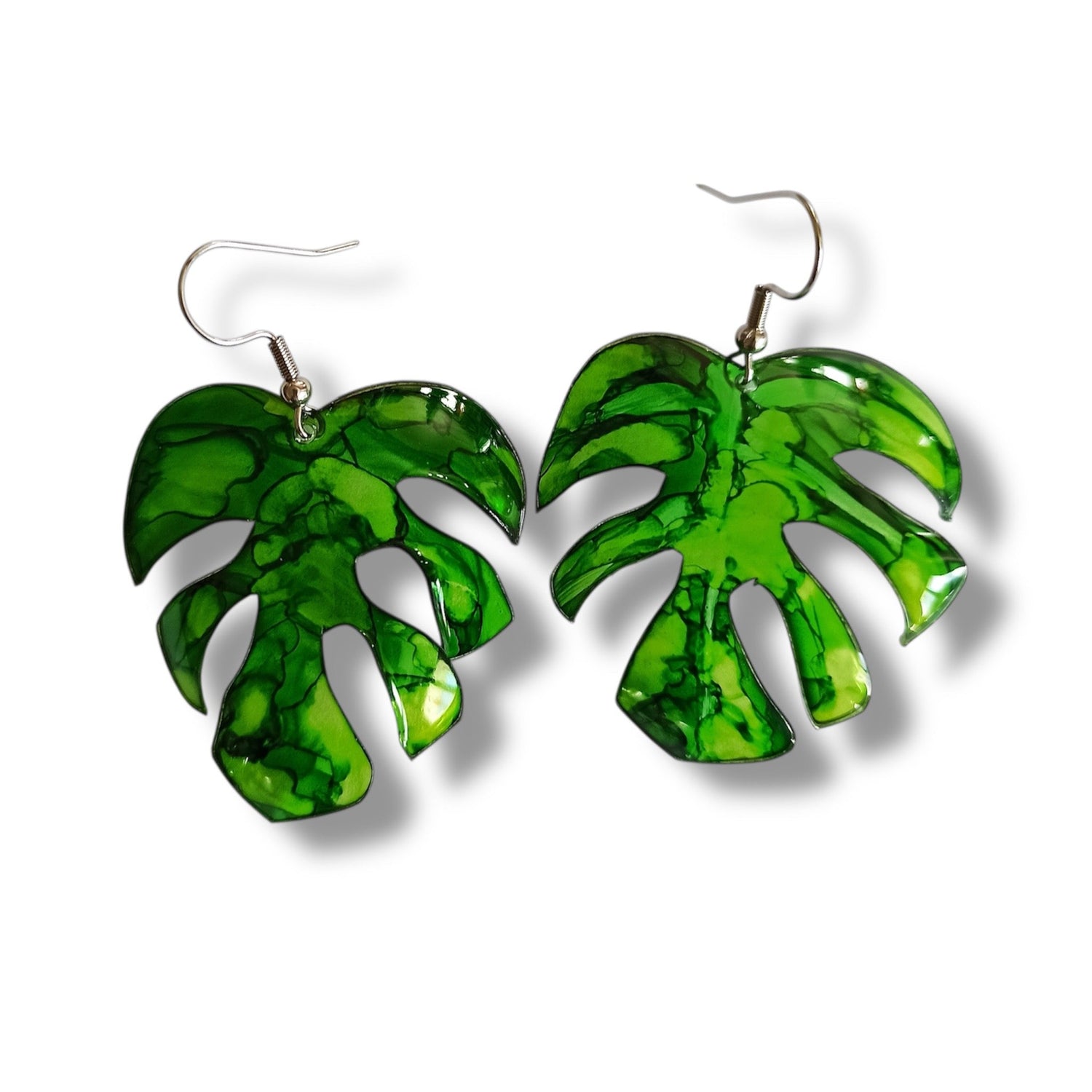 Boucles d’oreilles Monstera - Végétales - Kab Lab
