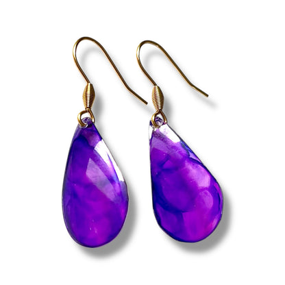 Boucles d’oreilles Pensées - Kab Lab