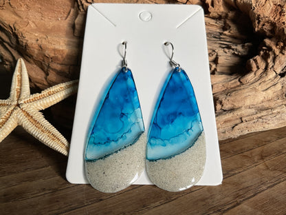Boucles d’oreilles Seychelles - Océan - Kab Lab