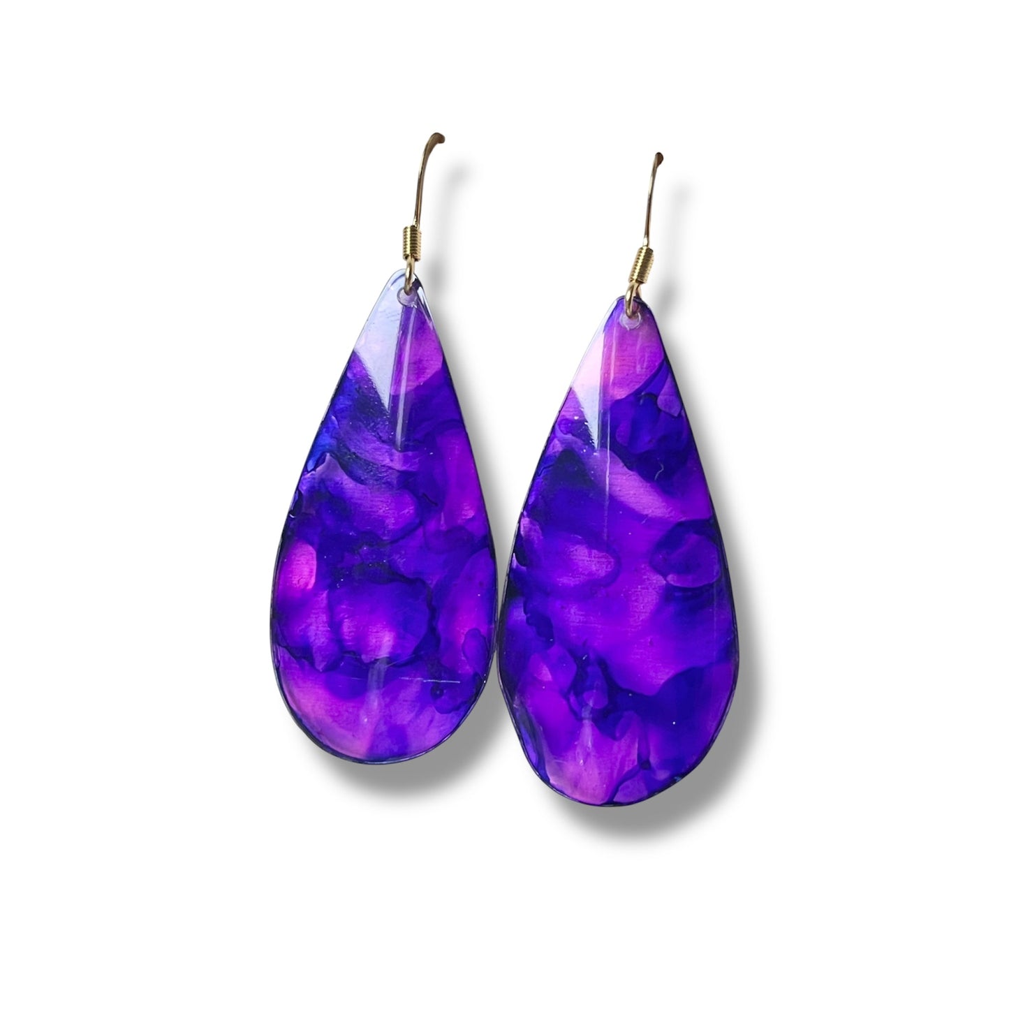 Boucles d’oreilles Pensées - Kab Lab